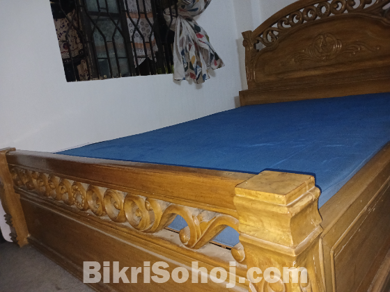 চিটাগাং সেগুন কাঠের খাট